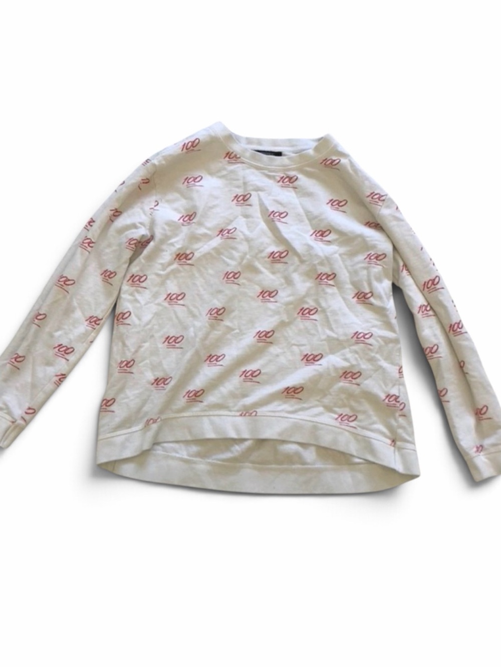 Forever 21 "100" Emoji Sweater